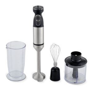 HOMIX Electric Hand Blender with Whisk and Chopper